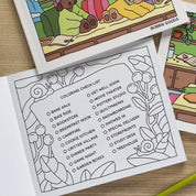 Fall-Winter Coloring Book