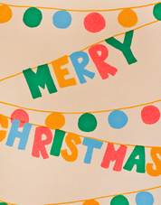 Merry Christmas Banner Card