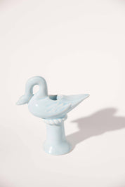 Nordic Swan Candlestick Holder