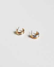 Mixed Metal Hoops