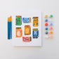 Matches Mini Paint by Numbers Kit