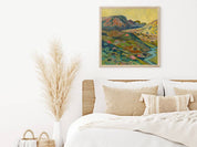 Midcentury Modern Canyon Western Landscape Print