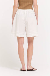 Ruffle Pleat Shorts