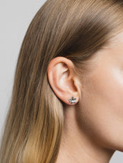 Flower Studs - Sterling Silver