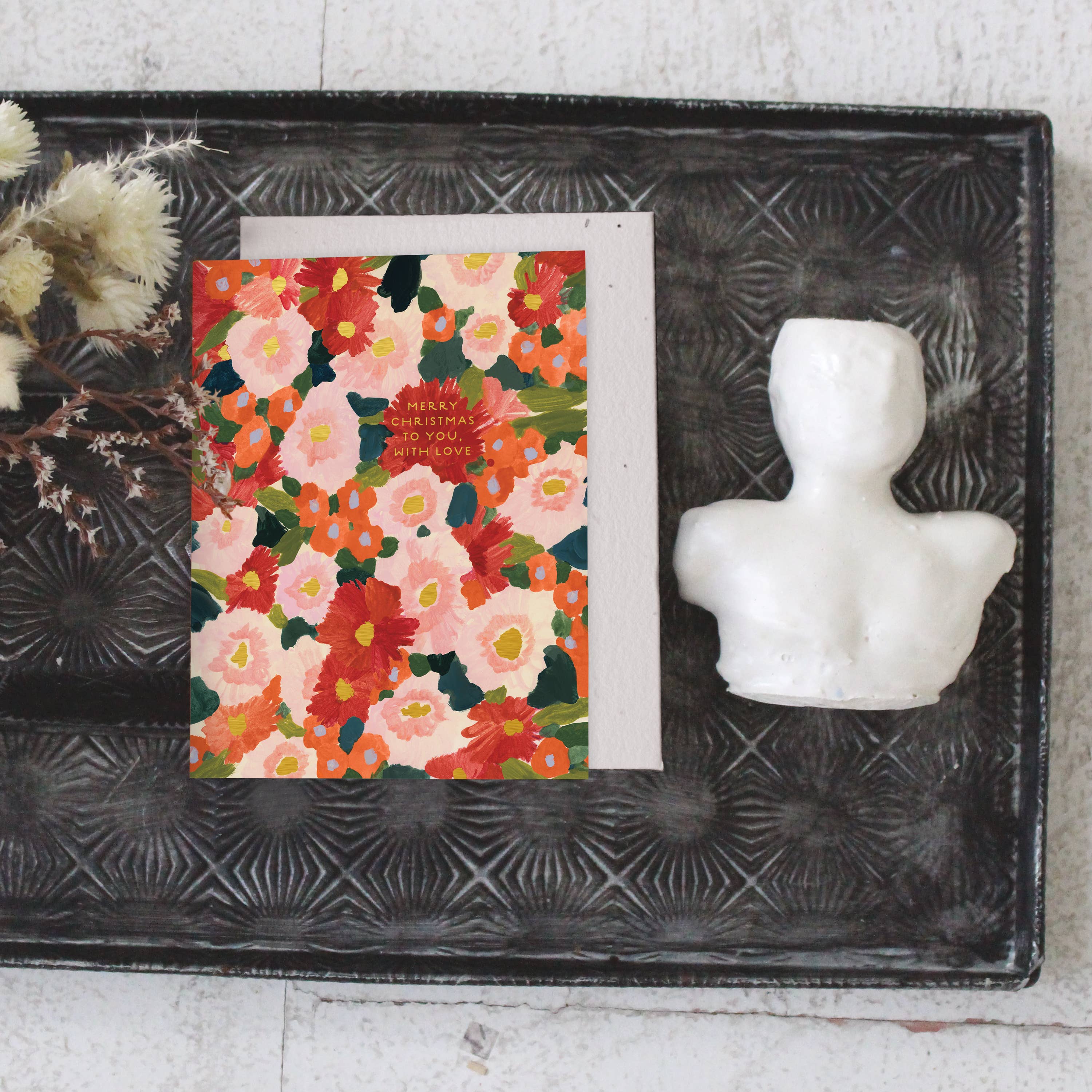 Holiday Floral Card