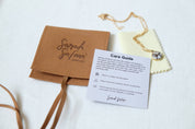 Sterling and Silk Stone Bolo Tie Necklace