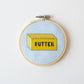 Butter Mini Cross Stitch Kit
