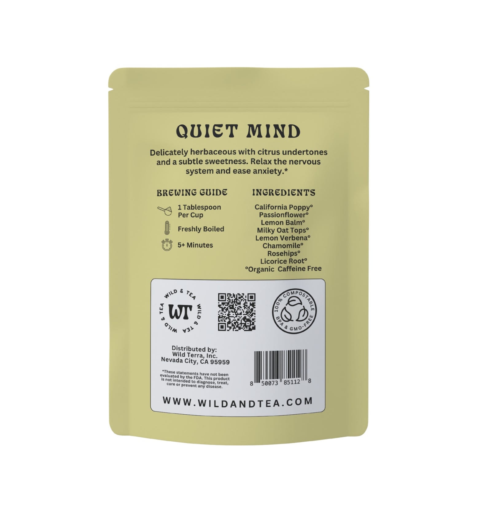 Quiet Mind Herbal Tea