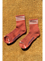 Terracotta Girlfriend Socks