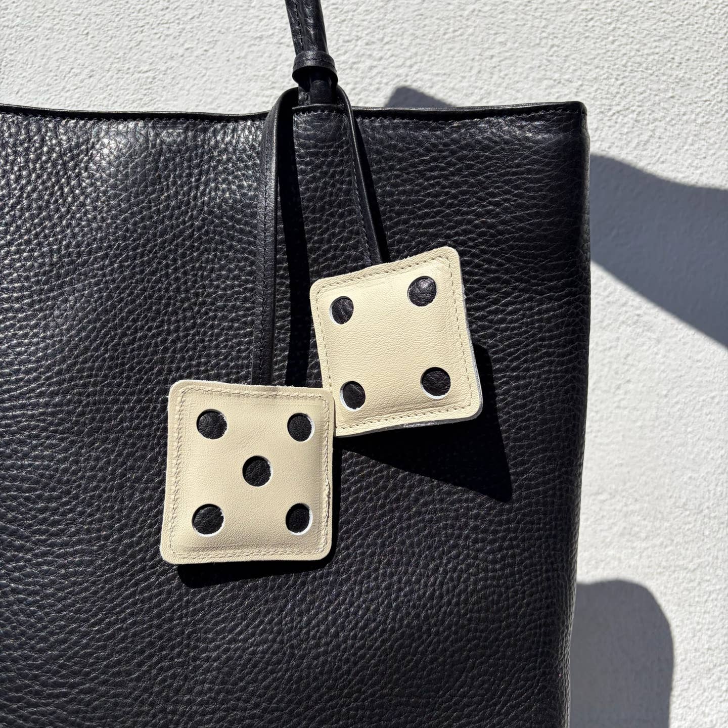 Leather Bag Charm