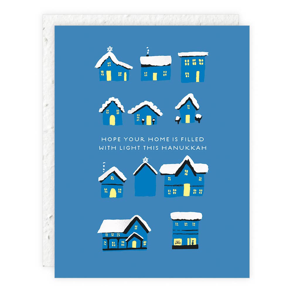 Hanukkah Homes Card