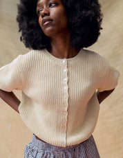 Coastal Cardigan - Sand