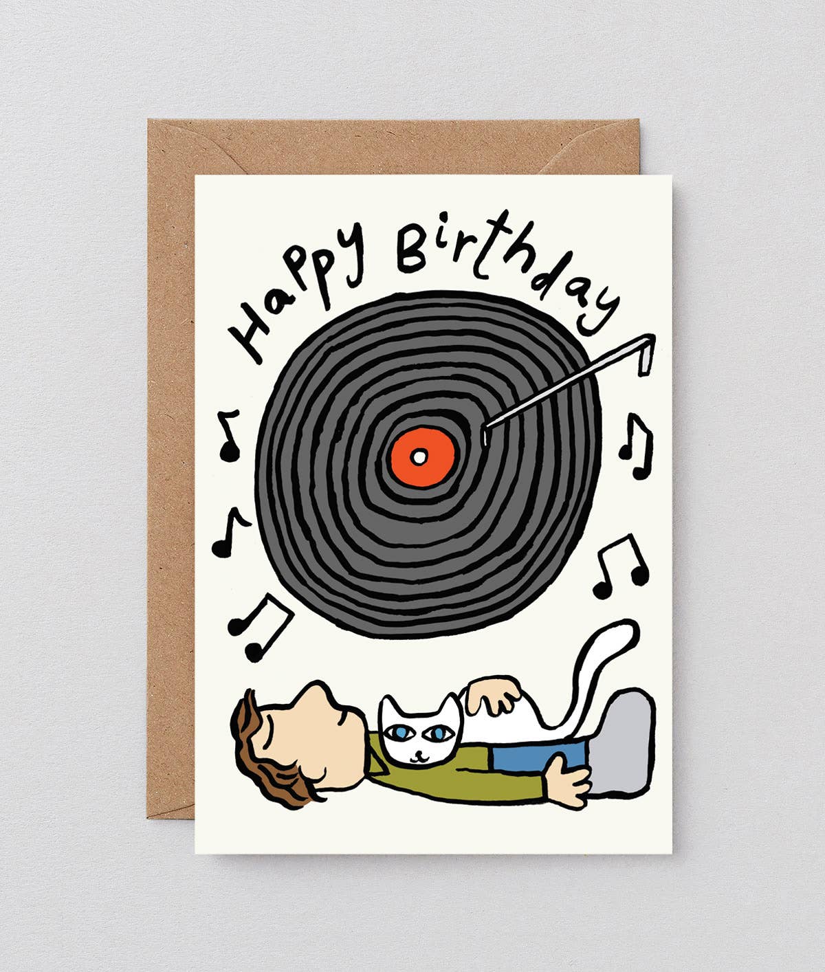 Happy Birthday Vinyl Card