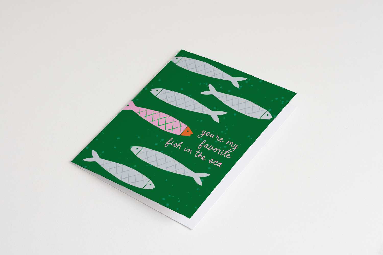 Fish In The Sea Card