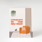 New Space Housewarming Card