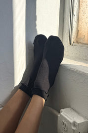 Ruffled Hugger Crew Socks