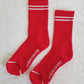 Red Boyfriend Socks
