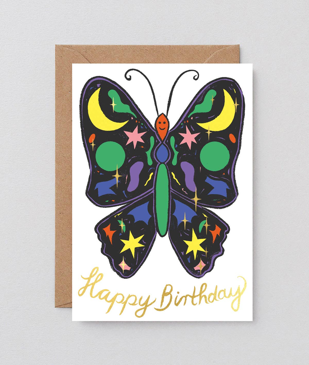 Happy Birthday Butterfly Card