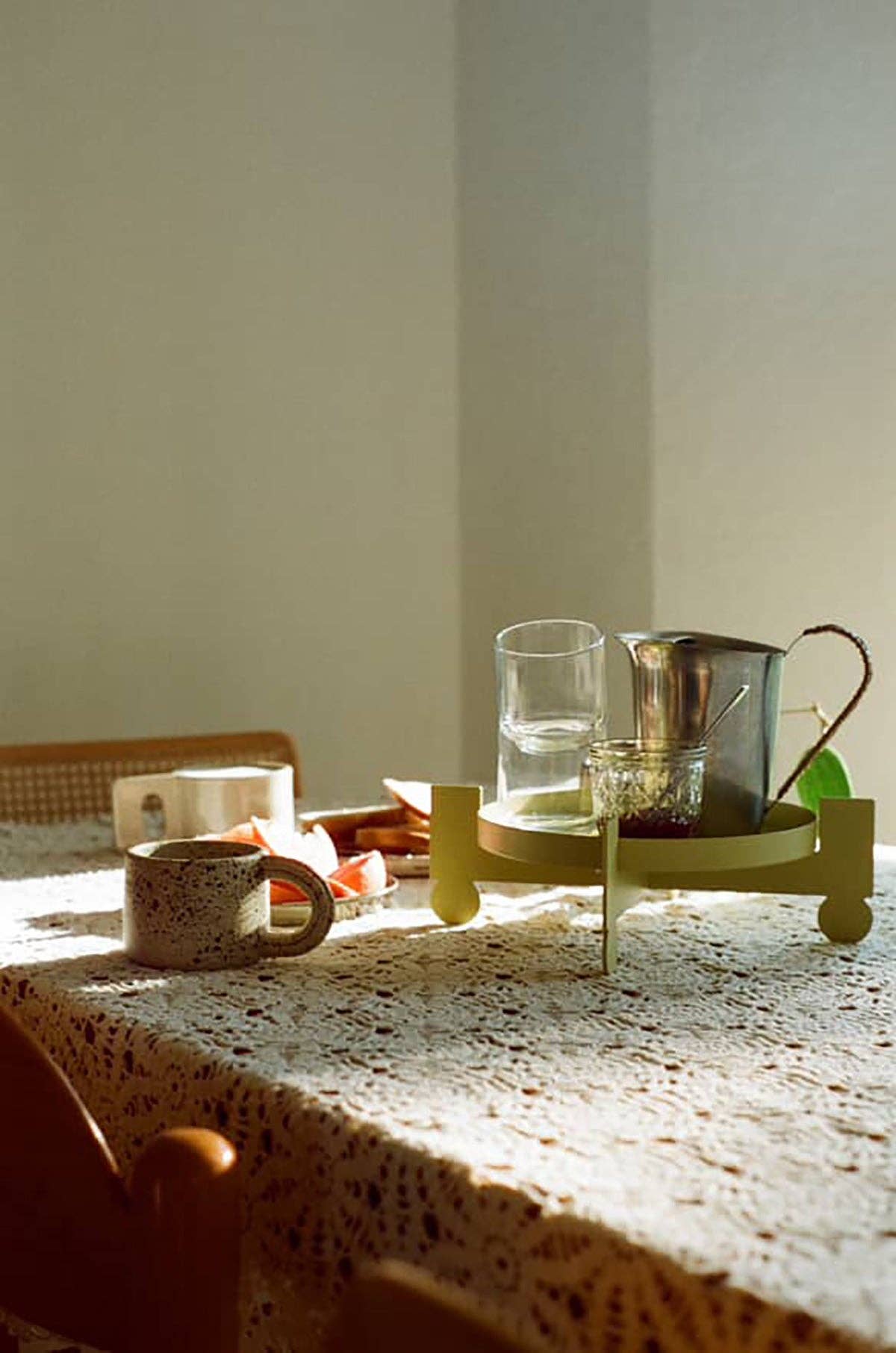 BAL Plant Stand - Pale Yellow