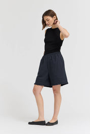 Ruffle Pleat Shorts
