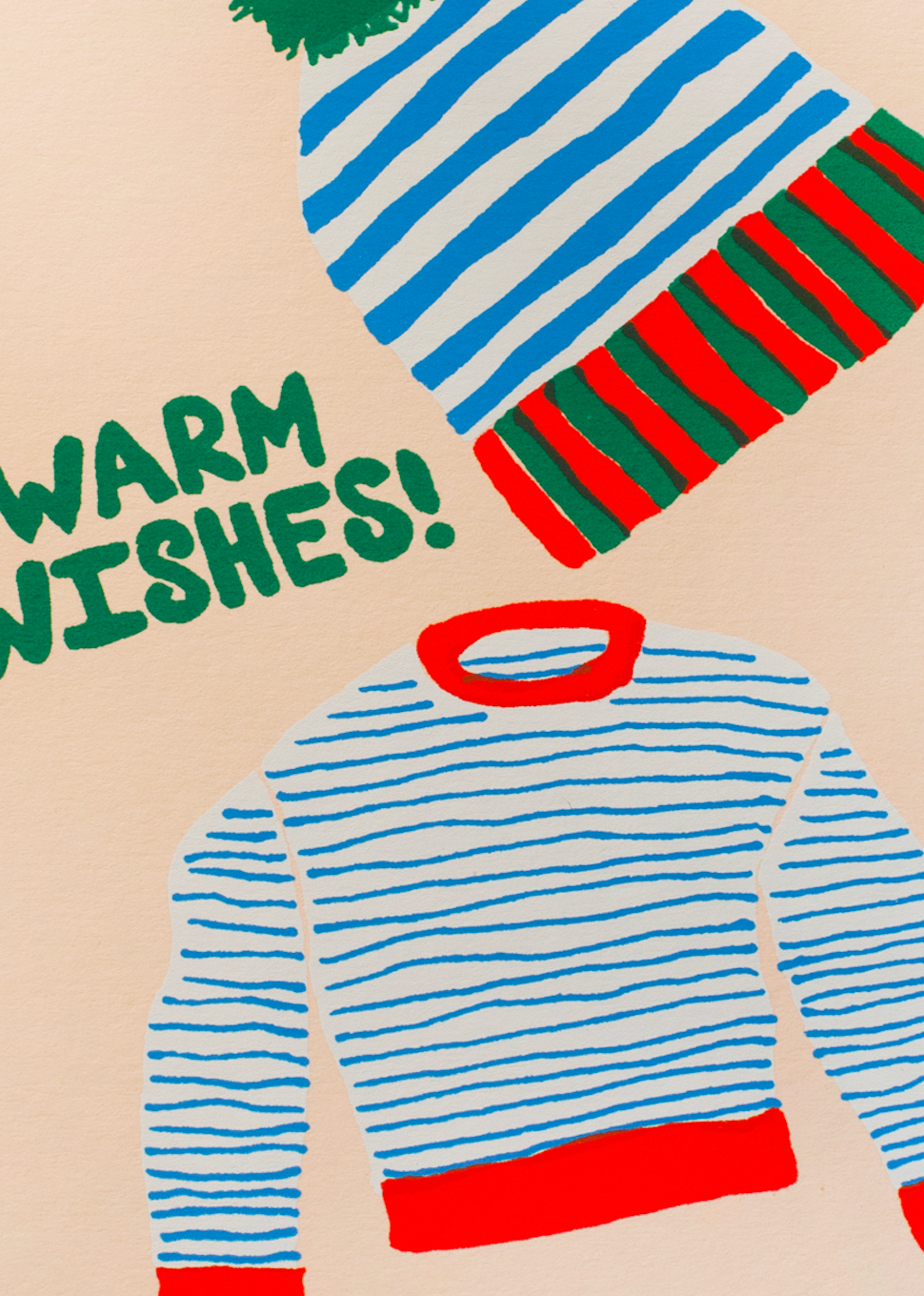 Warm Wishes Hat & Sweater Card
