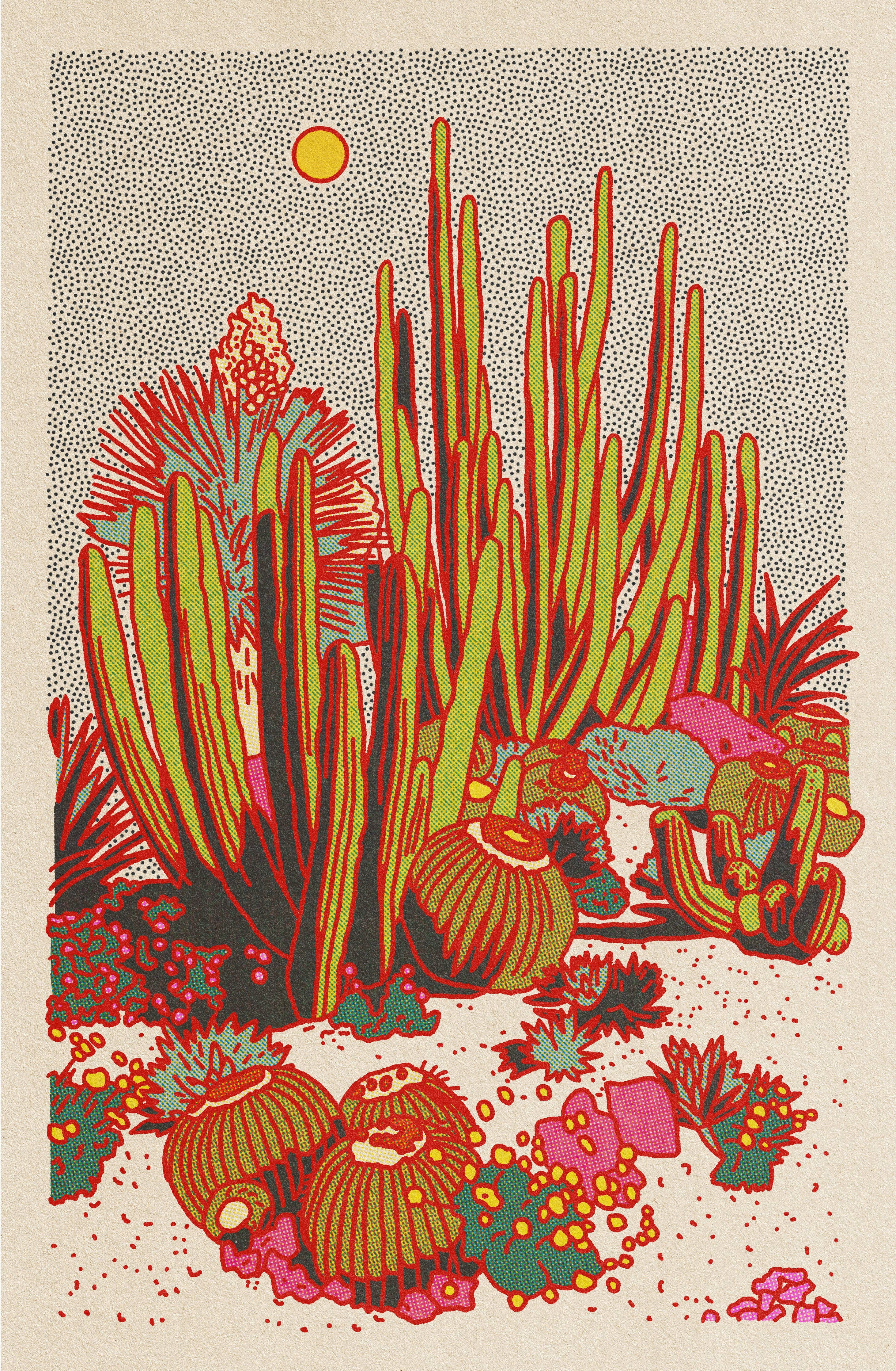 Cactus Planet #2 Print