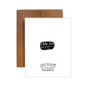 Welcome To Earth Little Cross Stitch Baby Card
