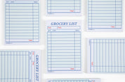 Guest Check Notepad Grocery List 
