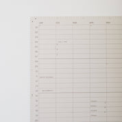 Open Dated 365 Day Wall Calendar