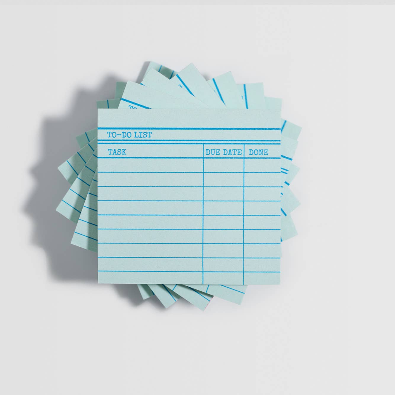 Library Card Post-It ® Sticky Notes - Green