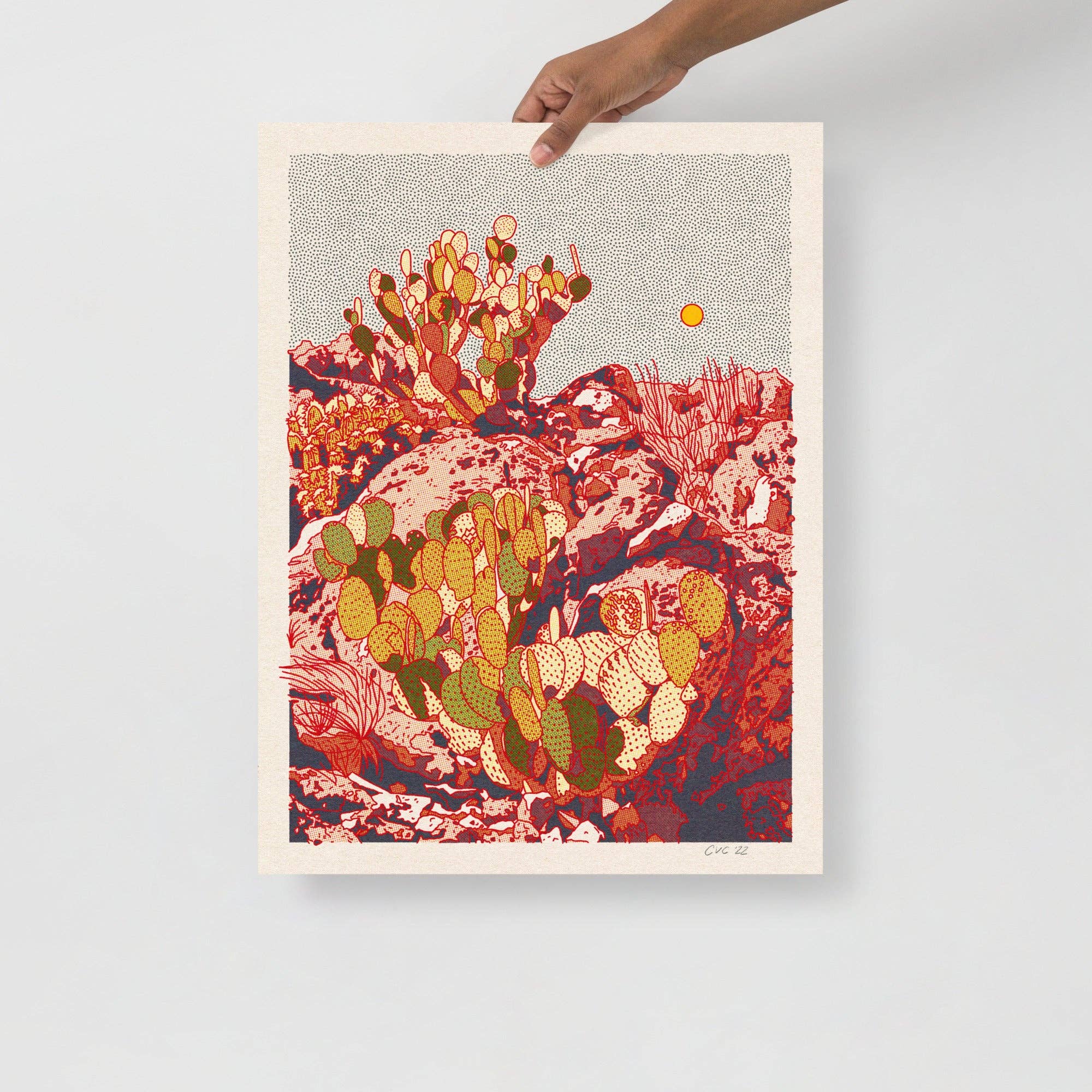 Cactus Planet #4 Print