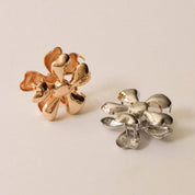 Flower Metal Hair Claw Clip