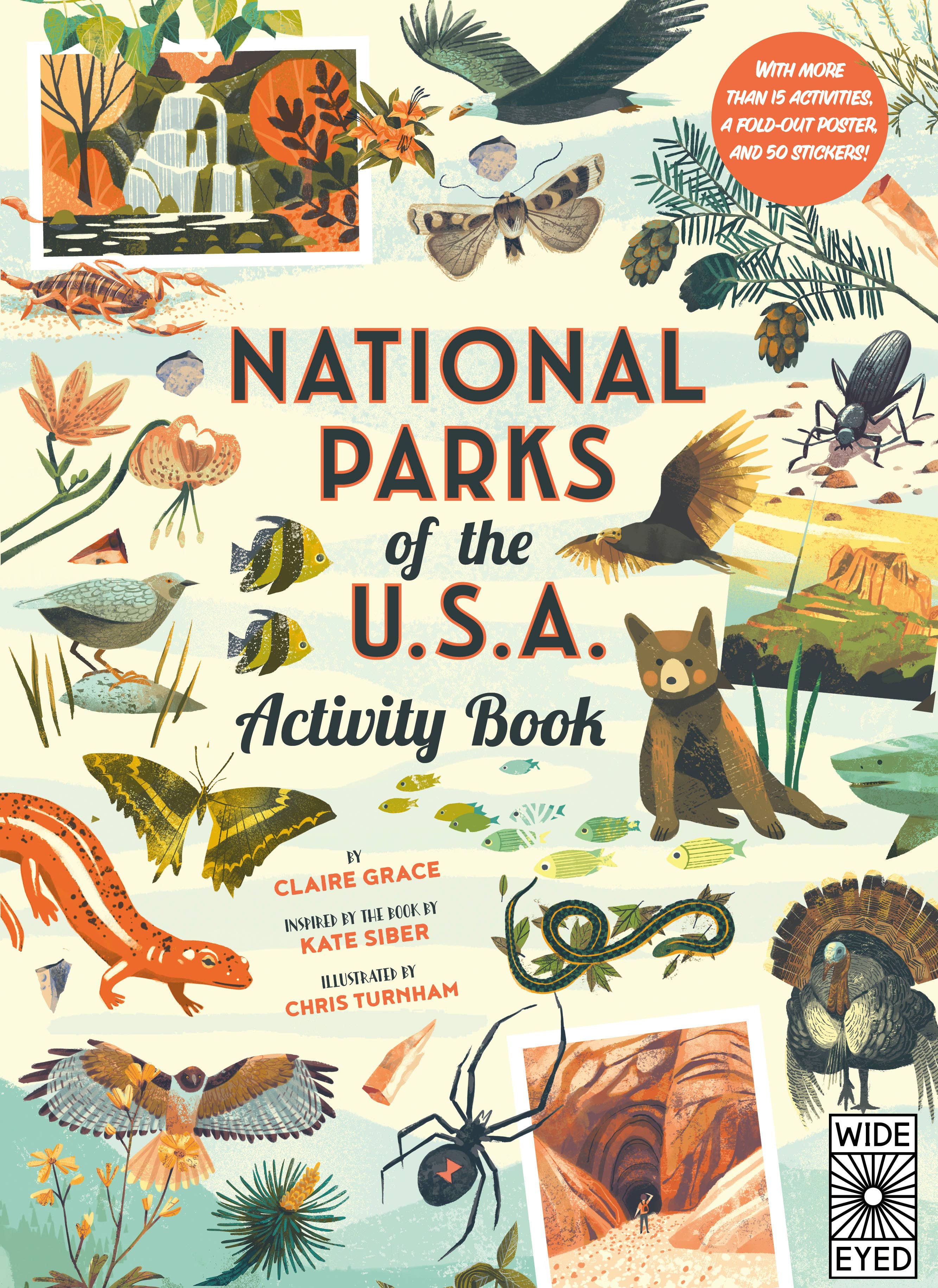 National Parks of the USA Activity Book