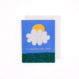 To Brighter Days Ahead Card