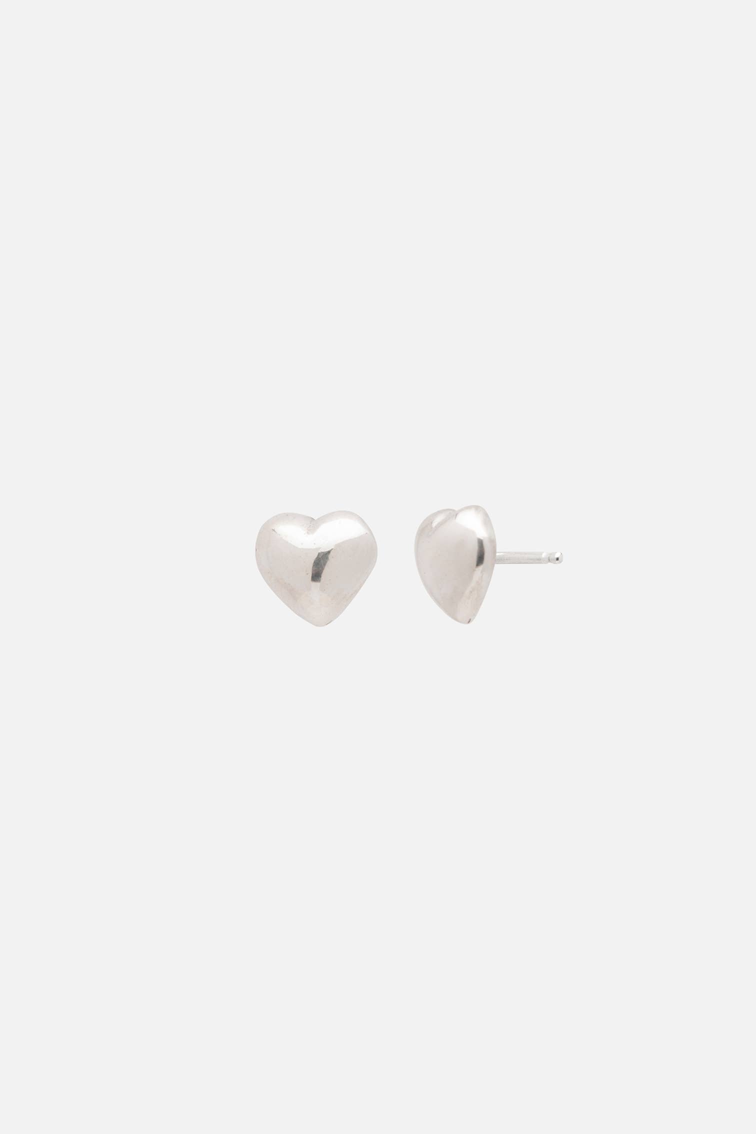 Puffy Heart studs