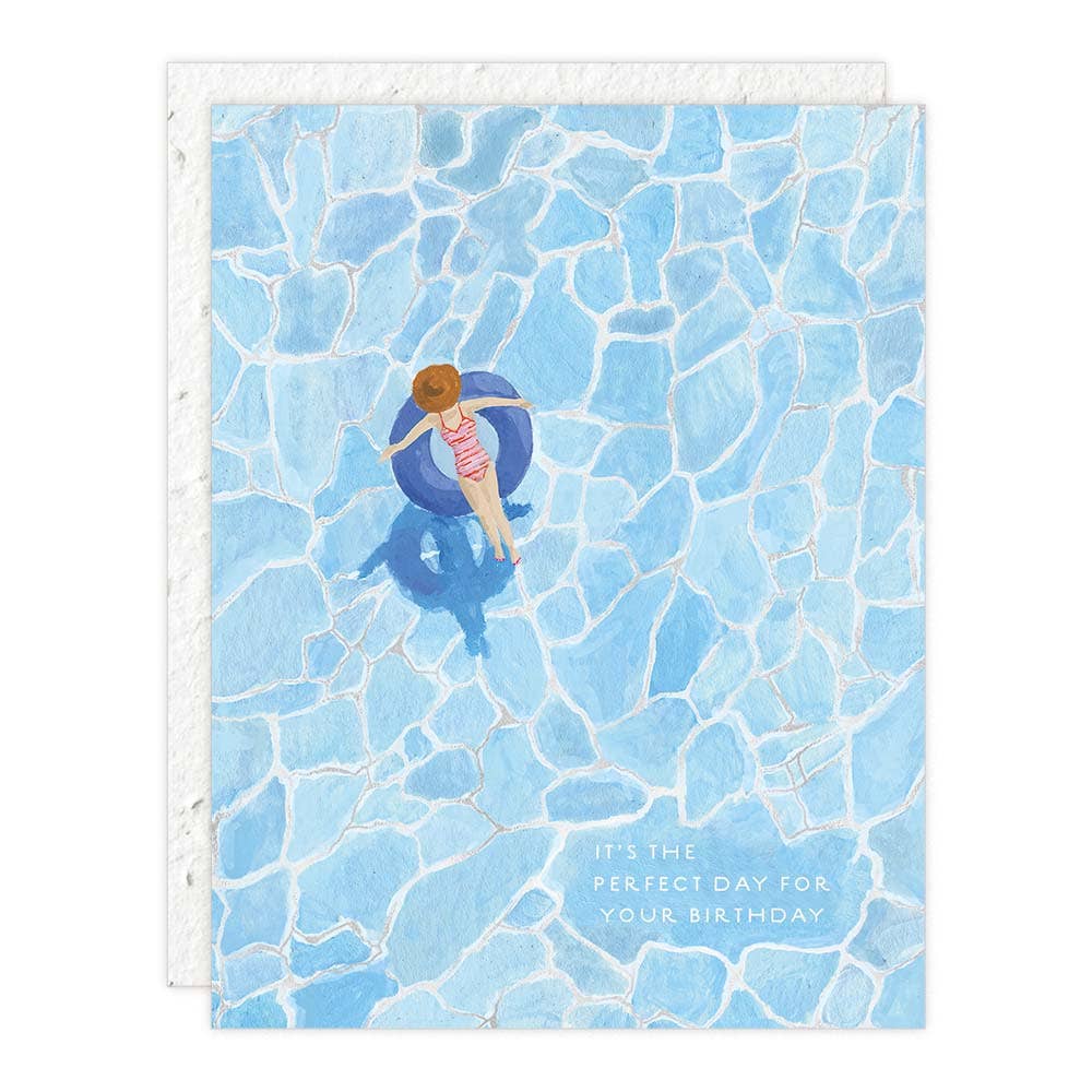 Pool Day Birthday Card