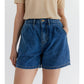 The Naomi Shorts - Washed Denim