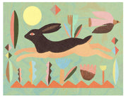 Rabbit Run Art Print