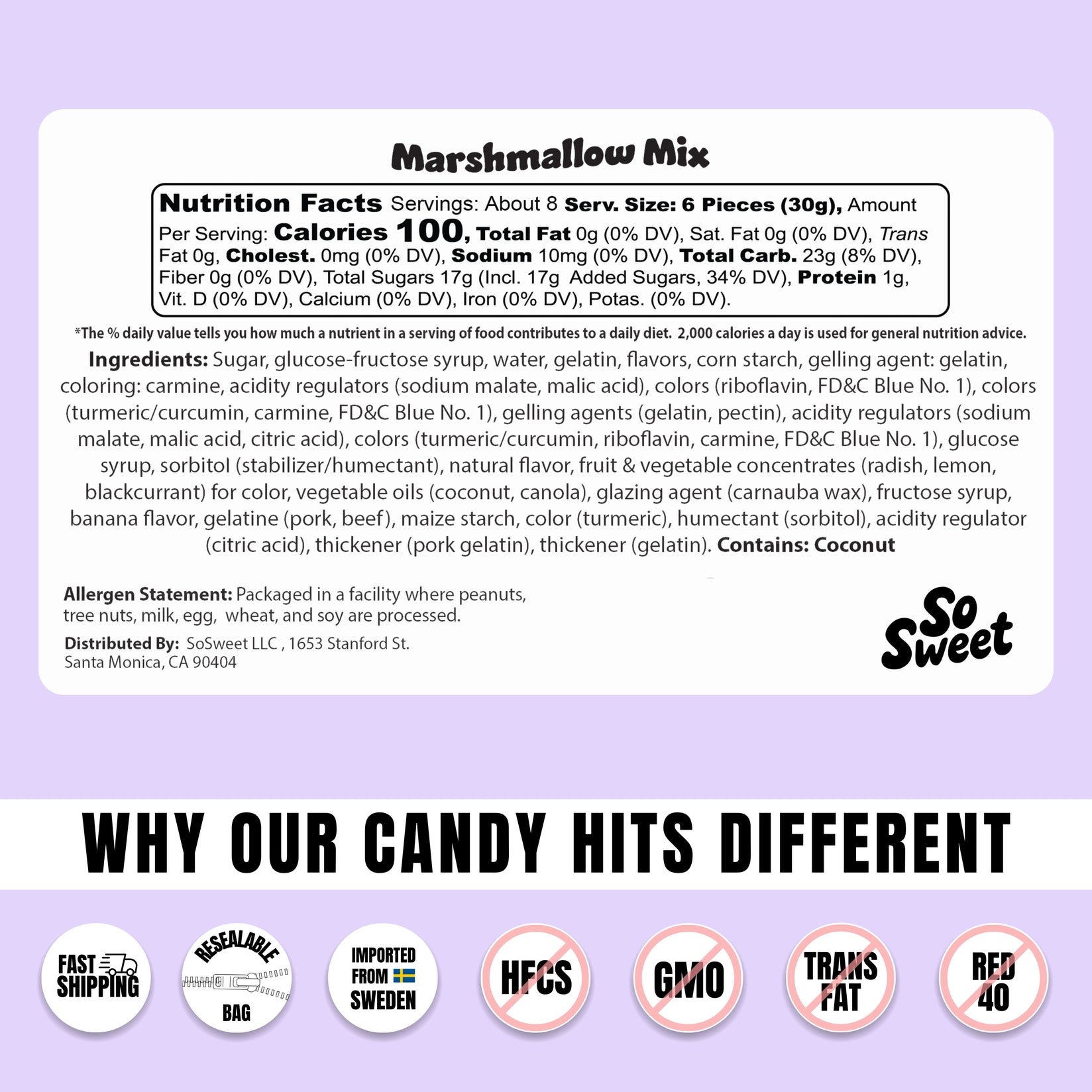 Swedish Candy Mix
