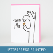 You're A Star Card