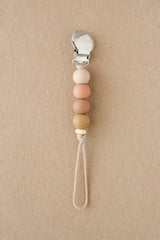 Pacifier Clip  - Ali | Persimmon