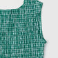 The Ebony Top - Green/Blue