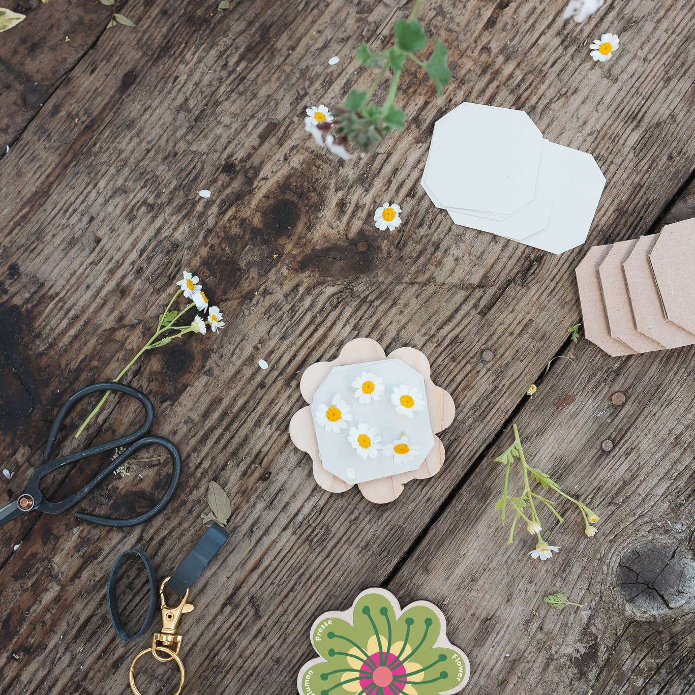 Keyring Flower Press