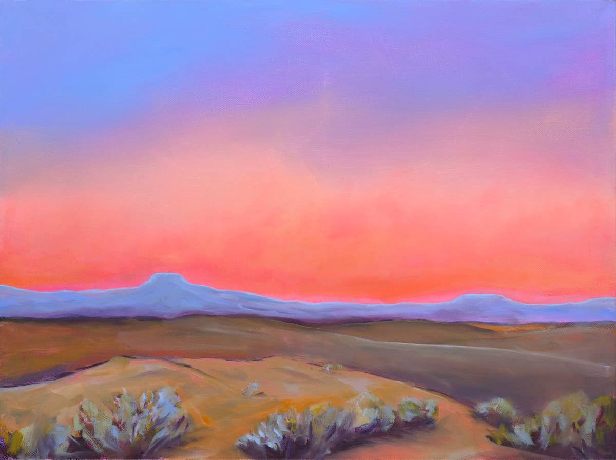 "A Quiet Lonely Place" Art Print