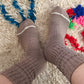 Mocha Mousse Ballet Socks