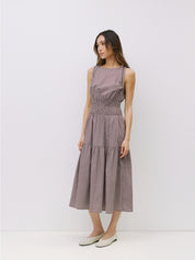 The Carroll Dress - Brown