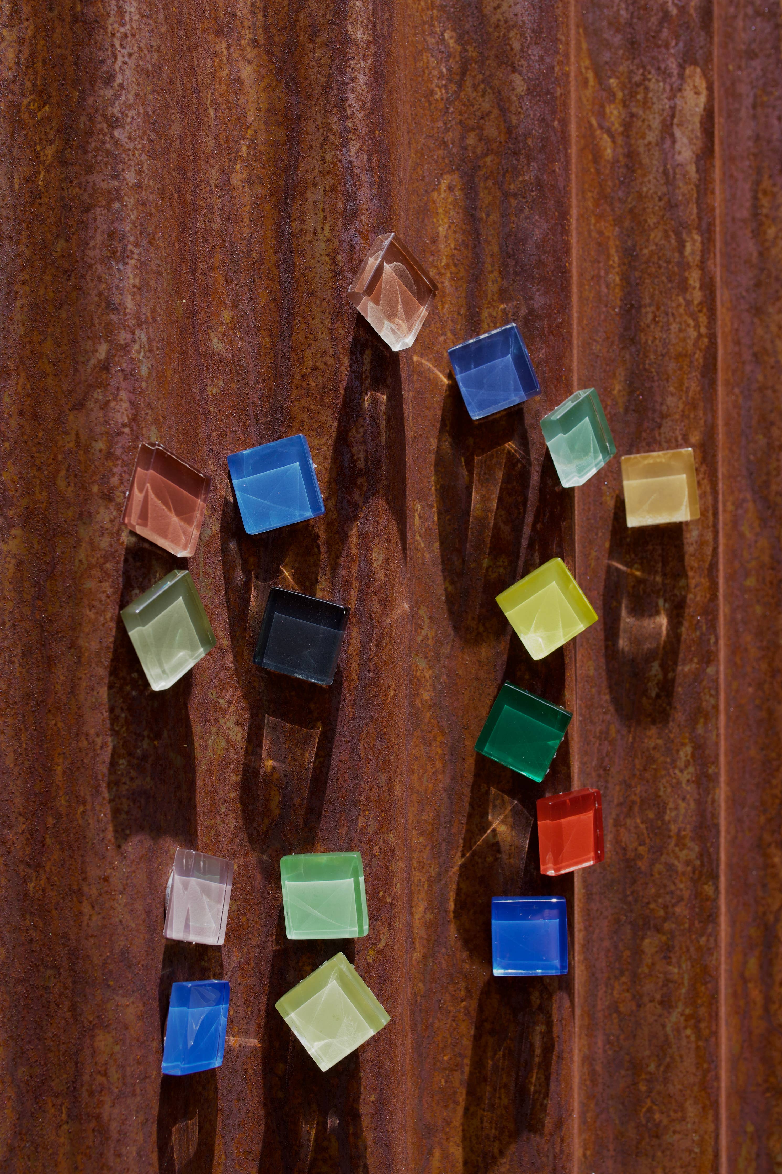 Handmade Glass Tile Magnets