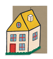 Cosy Home Die Cut Card