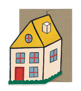 Cosy Home Die Cut Card