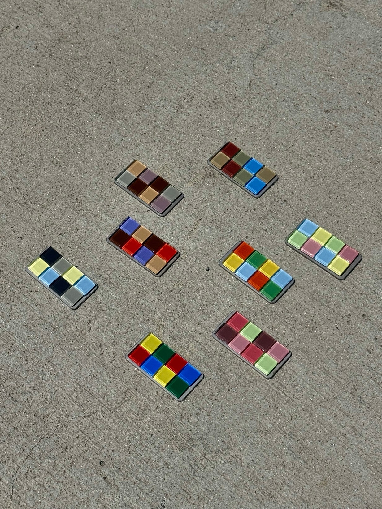 Handmade Glass Tile Magnets